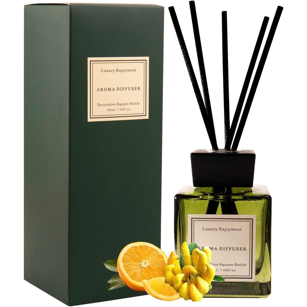 Oud & Bergamot Reed Diffuser กลิ่นหอมติดทนนาน Air Freshener Diffuser Hotel Collection Diffuser Oil 7