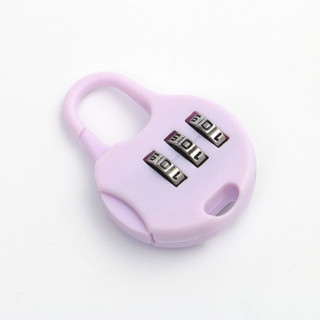 3-Digit Travel Combine Lock Samll รีเซ็ตรหัสล็อคสําหรับกระเป…