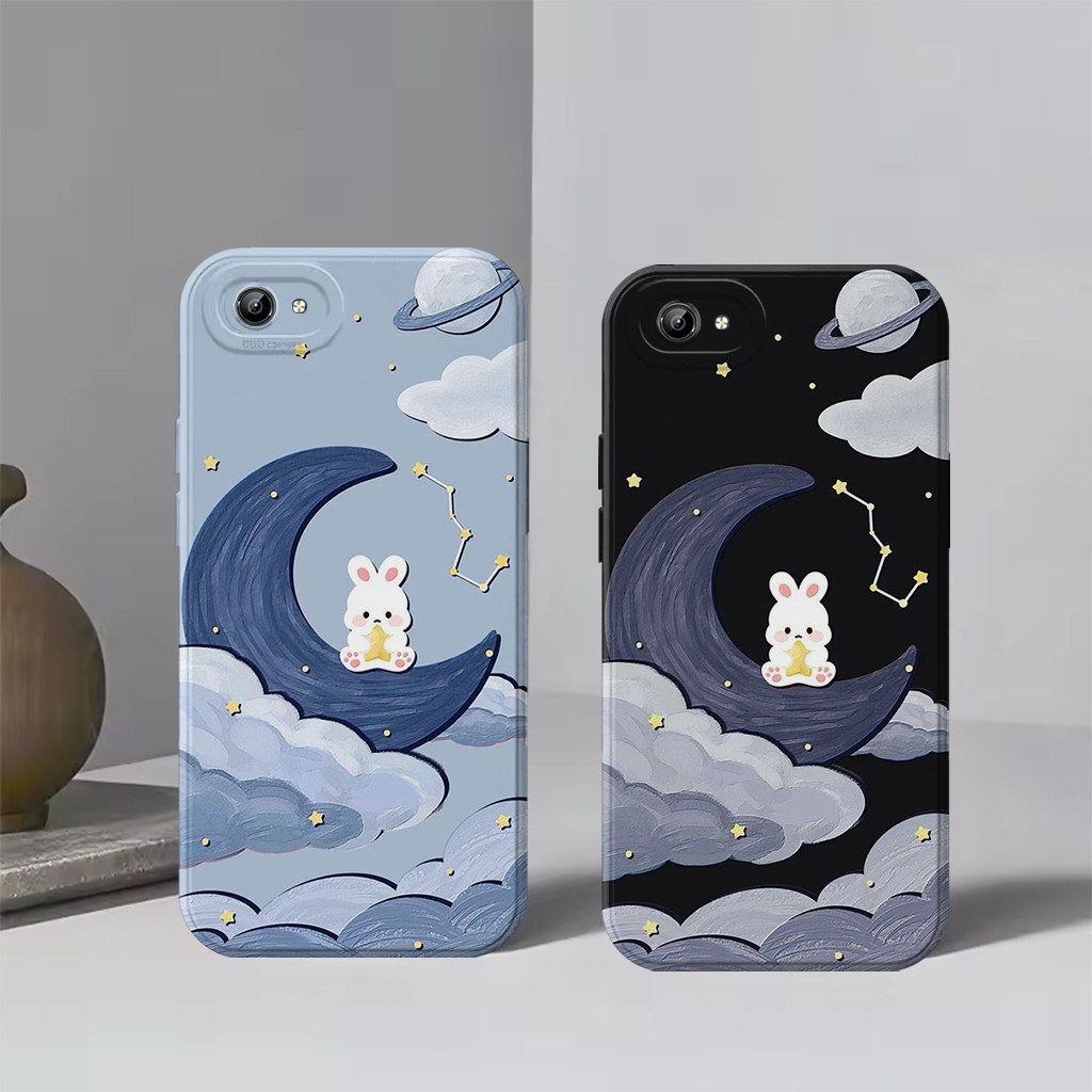 HP Vivo Y51 Y53 Y55 Y71 Y81 - Silicone - R4bbit Motif - เคสโทรศัพท์ - ซิลิโคน Tpu