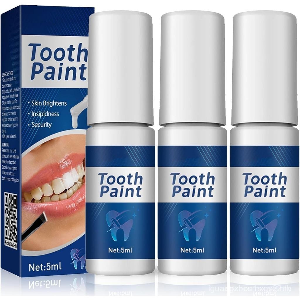 Tooth Paint Instant Whitening Dental Lacquer, Tooth Polish Uptight White, Whitening Teeth Paint, Pai
