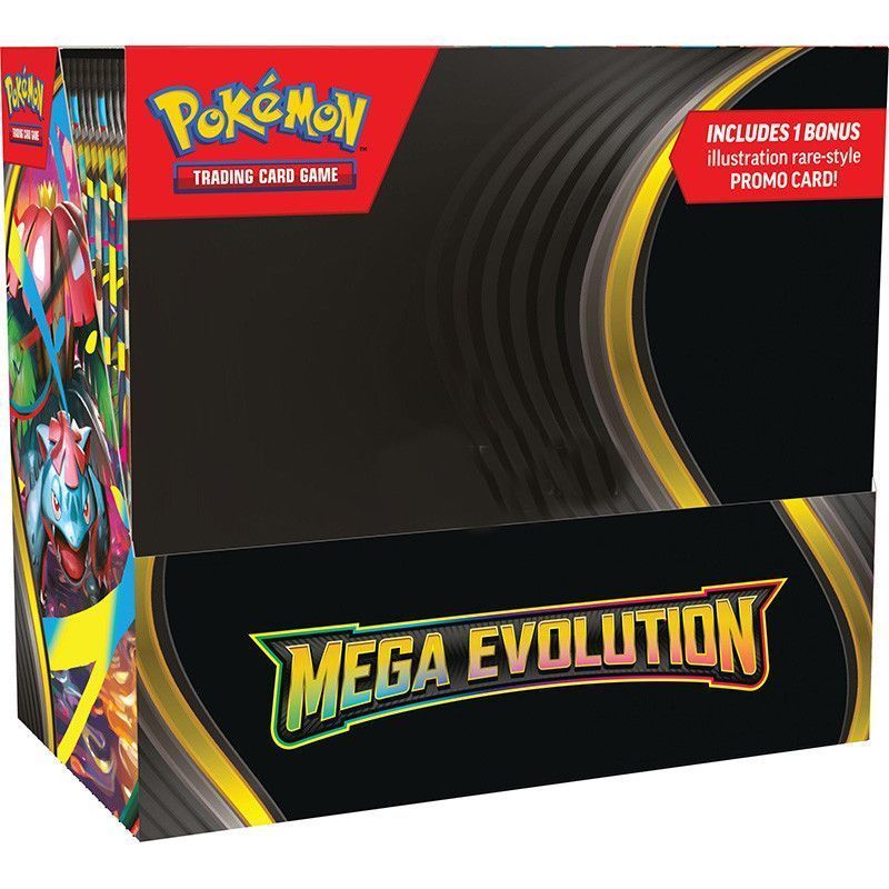 American Pokémon ME01 Card Refill Pack MEGA EVOLUTION Trainer Gift Box English ETB Mystery Box