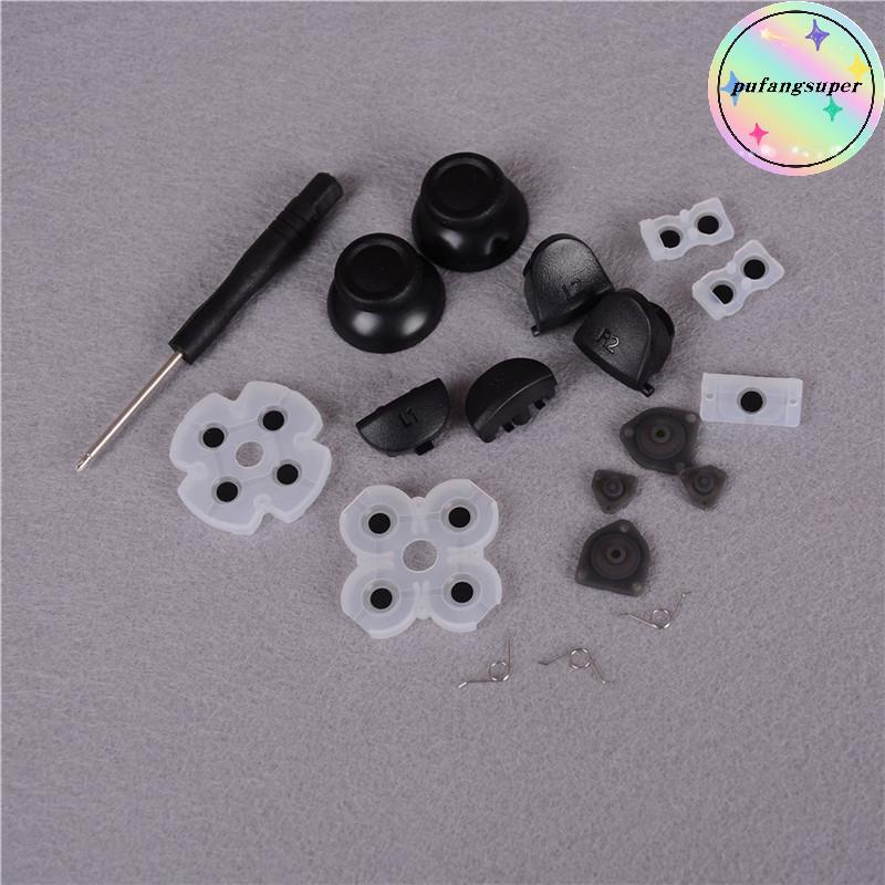 Pufangsuper 1 ชุด L1 R1 L2 R2 ปุ่มทริกเกอร์ยางนําไฟฟ้าซ่อมเครื่องมือสําหรับคอนโทรลเลอร์ TH