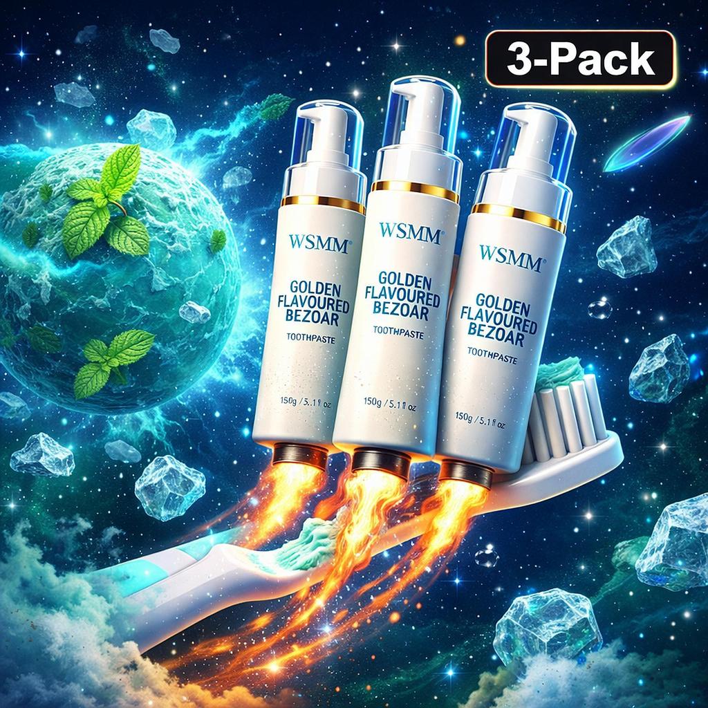 WSMM ยาสีฟันกลิ่นมิ้นต์ ดีไซน์ขวดหัวปั้ม ขนาด 150 กรัม เนื้อเจล สำหรับดูแลสุขภาพช่องปาก 3-Pack ให้ความรู้สึกสดชื่น - รูปที่ 5