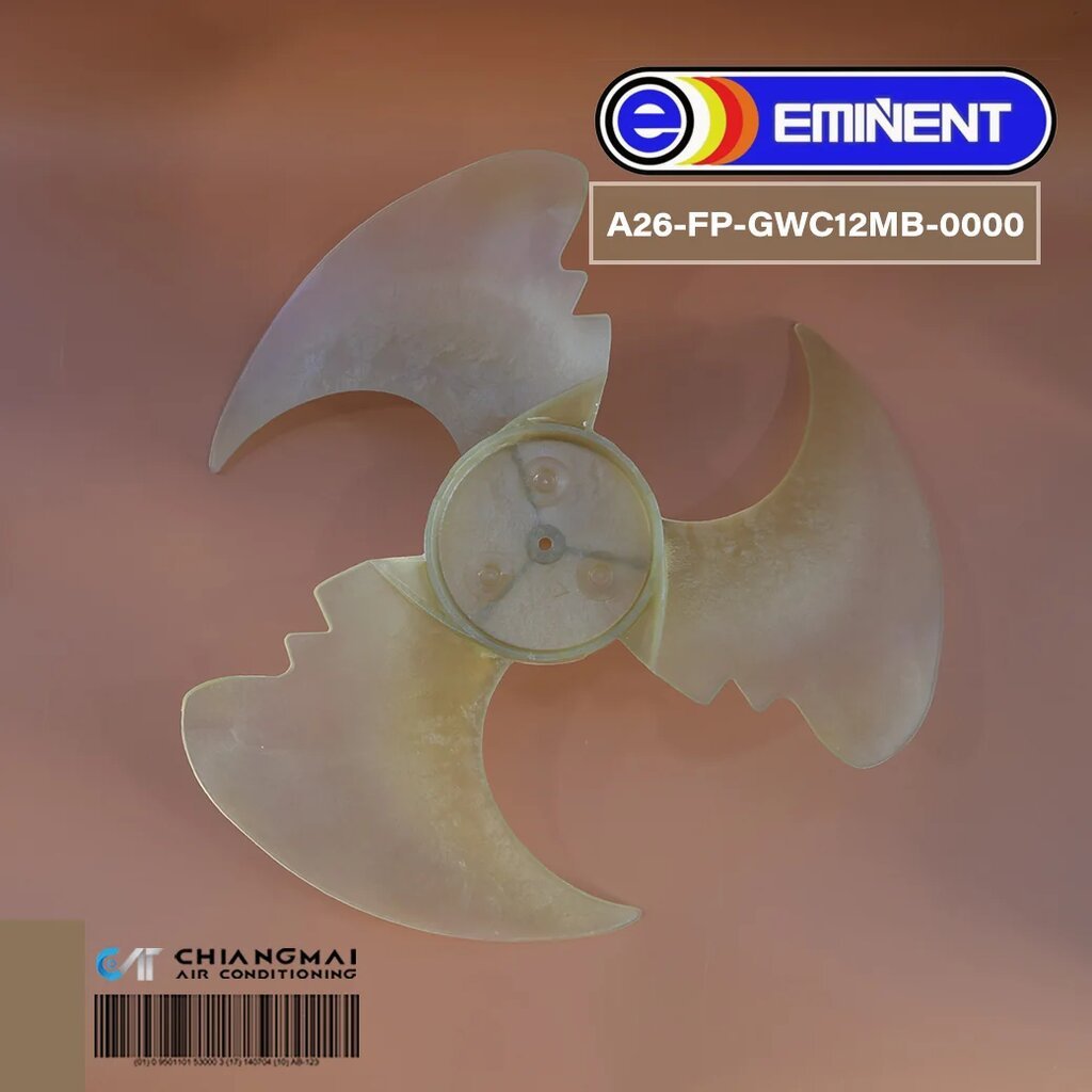 A26-FP-GWC12MB-0000 ใบพัดลมแอร์ Eminent Air ใบพัดลมคอยล์ร้อนแอร์ อิมิเน้นท์ รุ่น ACG09, ACG12
