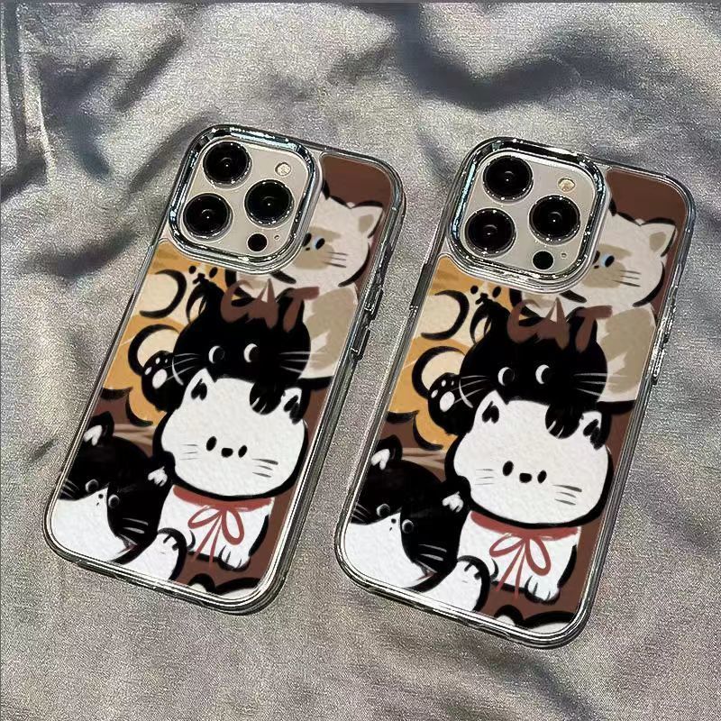 LUCK🍒-เคสมือถือ เคสไอโฟน iPhone15PROMAX Apple13 เคสโทรศัพท์ 14plus 12pro 11PROMAX 17AIR ไอโฟน16proma