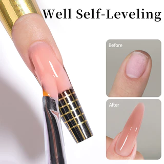 UR SUGAR 6-IN-1 Jelly White Nude เล็บเจลอะคริลิคใส Quick Building เล็บ UV LED เจลกึ่งถาวรเคลือบเงา 150g