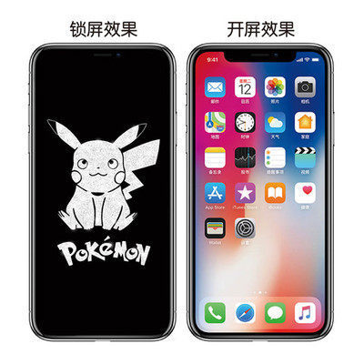 Pikachu 2026 สไตล์ใหม่ [ฟิล์มเงา] เหมาะสําหรับ Redmi 13c Redmi 13R ฟิล์มนิรภัย Redmi 14c พร้อมรูปแบบ