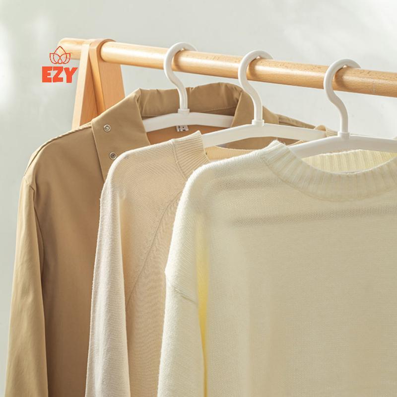 EZY ไม้แขวนเสื้อยืดแขนสําหรับผ้าปูที่นอน nskets ผ้าขนหนูผู้ใหญ่เด็กเด็กซักรีดแห้งประหยัดพื้นที่ใหม่ - รูปที่ 2