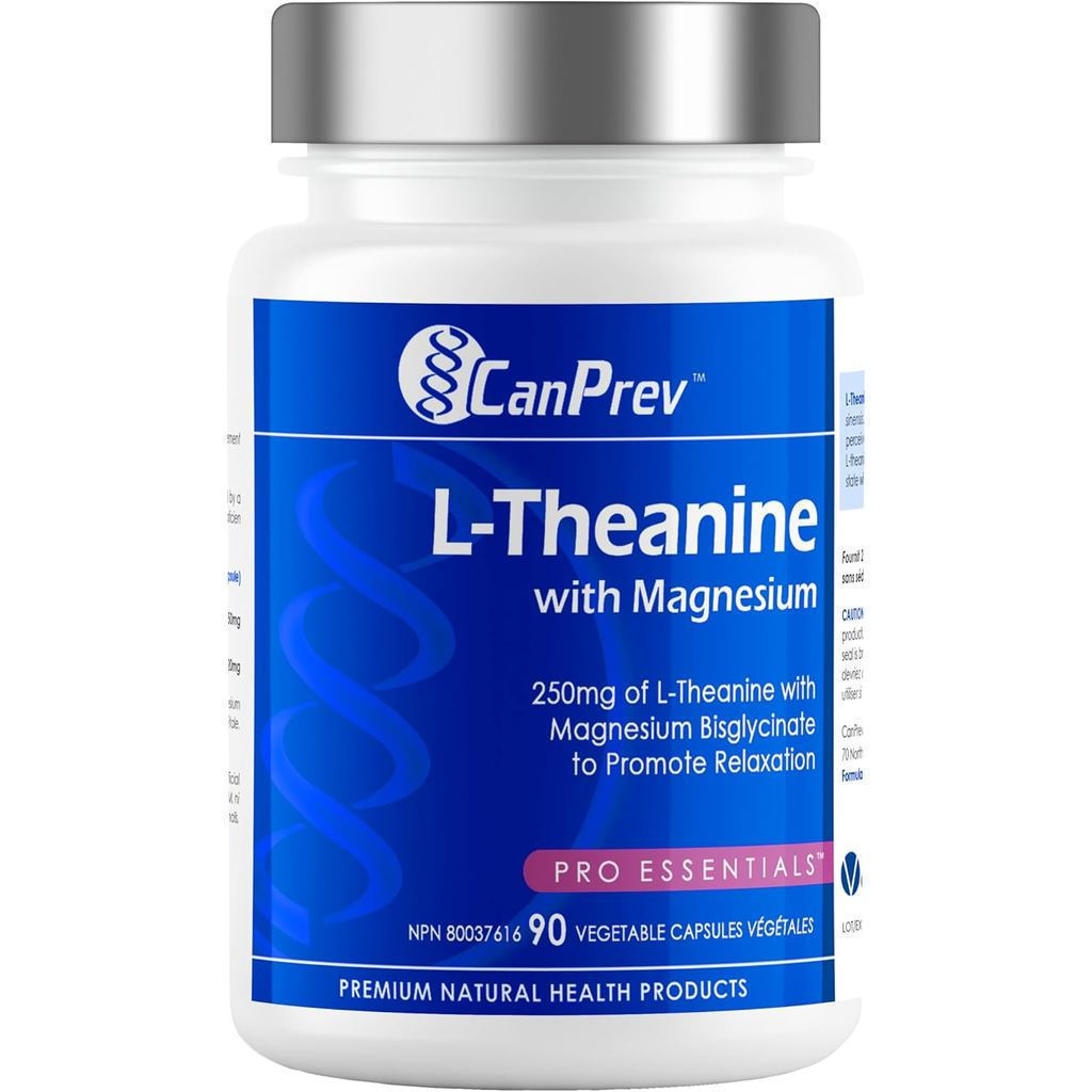    CanPrev L-Magnesium Tea กรดอะมิโน, 90 แคปซูล, อุปทาน 90 วัน-ส่งเสริมการผ่อนคลายและนอนหลับผสมการจัดการที่ดีแบบดั้งเดิม-วีแกน, ไม่ใช่พันธุกรรม
