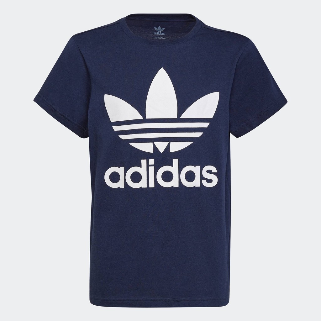 adidas Lifestyle Trefoil Tee Unisex Blue HK0260