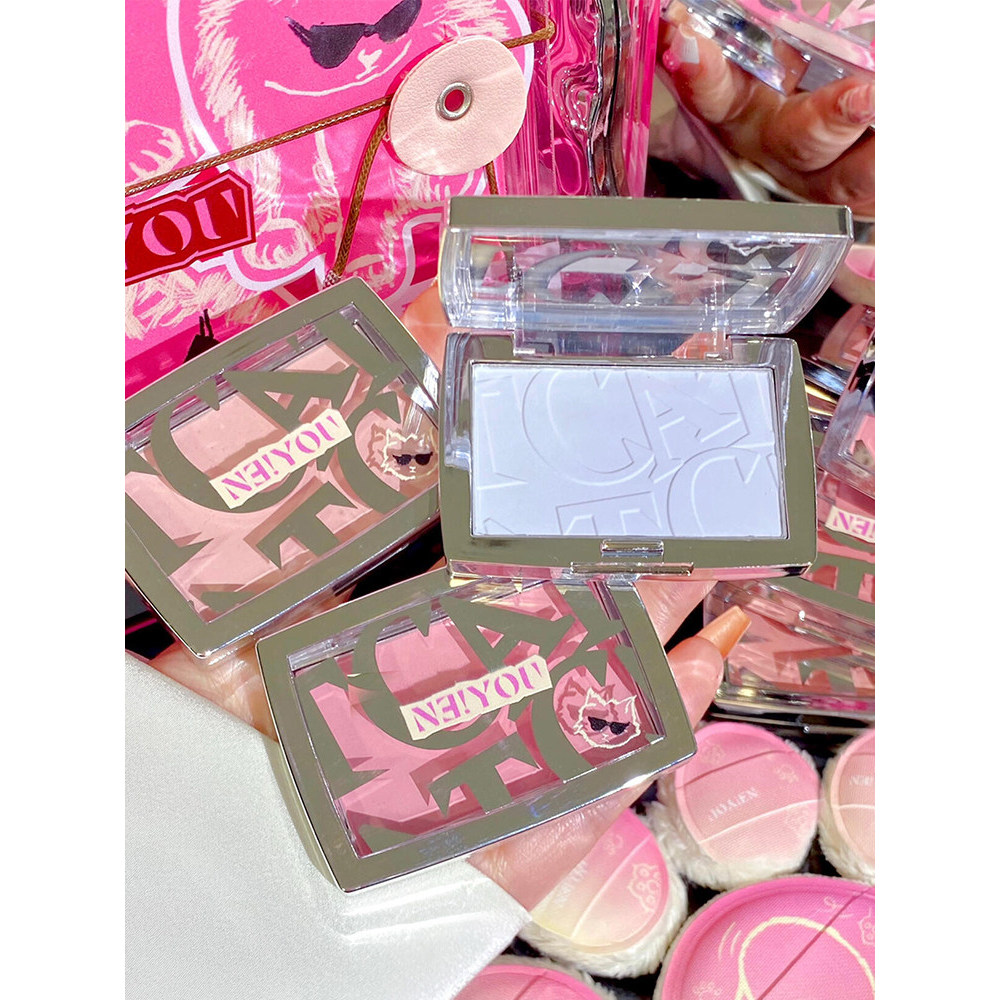 NEIYOU NEIYOU Loose Powder Blush 01 Pearl Girl ขยายสี Blush Blue Sun Red Cream Blue Brightening neyo