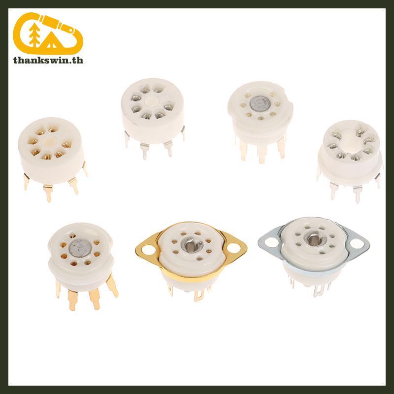 Thankswin 1PCS 6AQ5 EAA91 6J1 6J2 6X4 6Z4 หลอด Soet Gold-plated Soet สําหรับ 7Pin B7G Vaccum Tube เค