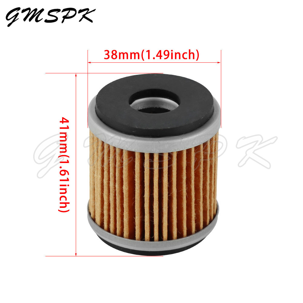 T-1/2/4/6PCS เครื่องยนต์รถจักรยานยนต์กรองน้ํามันสําหรับ ZONGSHEN RX1 RX1S ZS150-76 ZS150-51 ZS200-76
