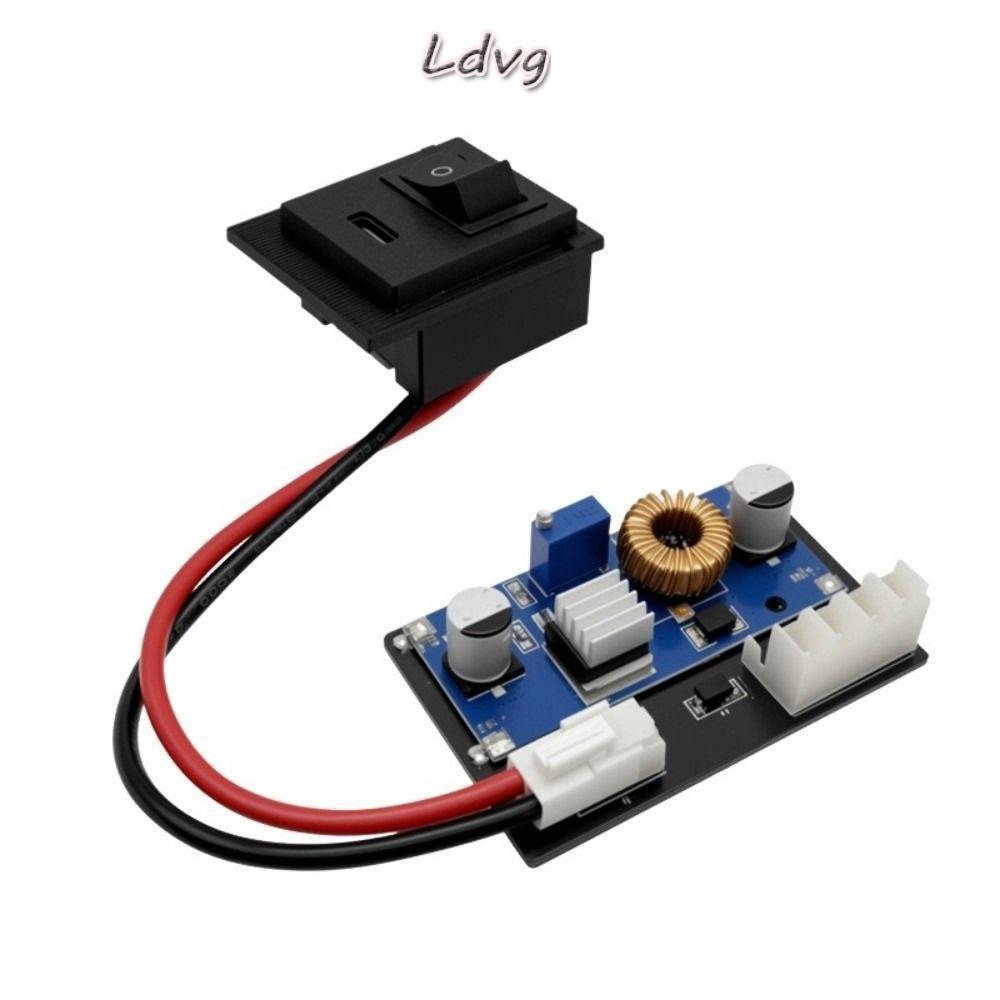 LDVG Power Board Mod, PD 3.0 รองรับชุดจ่ายไฟทดแทน,คอนโซลไขมันประเภท C อินเทอร์เฟซ PSU โมดูลสําหรับ P