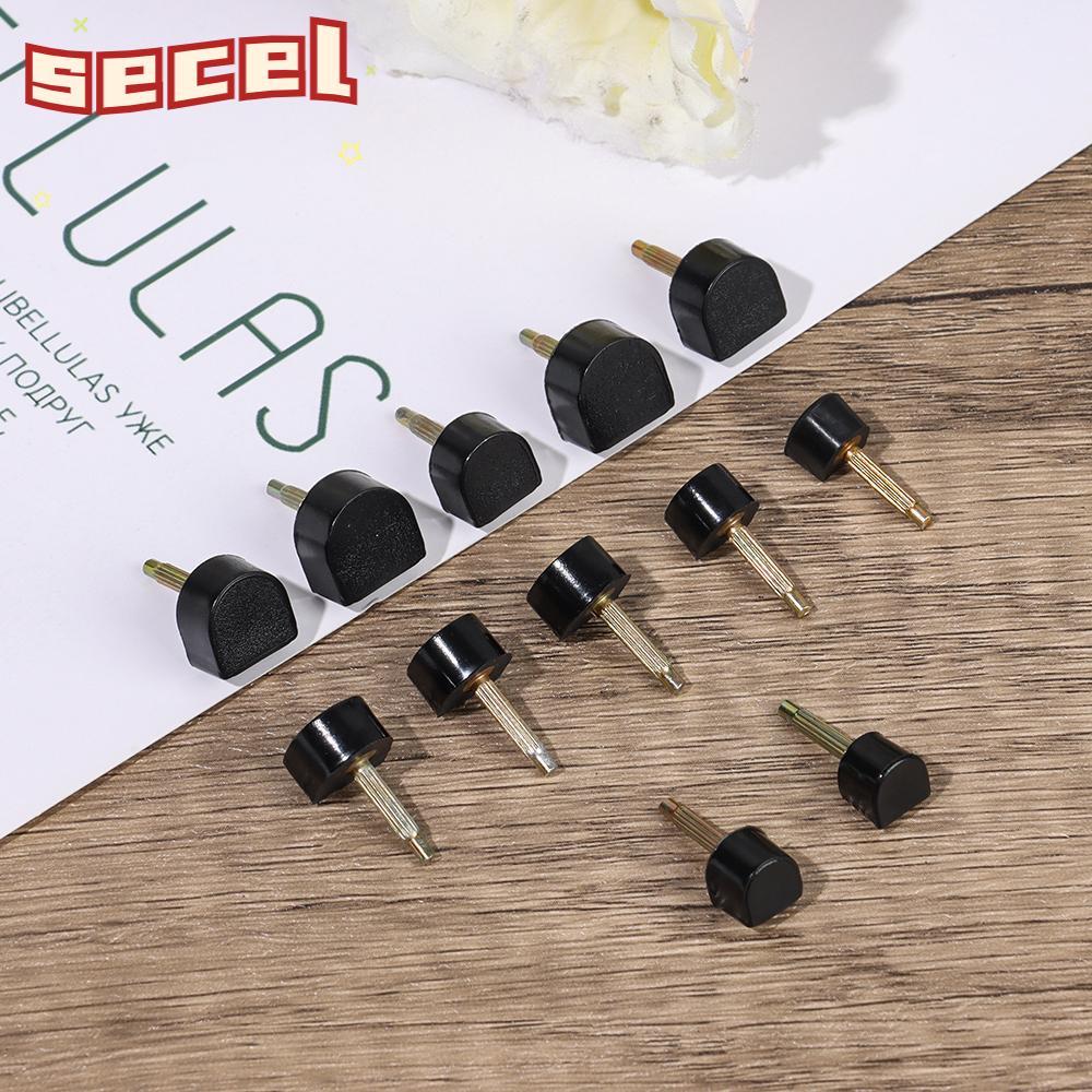SECEL 10 ชิ้น ส้นรองเท้าซ่อมสำหรับรองเท้าส้นสูง ป้องกันการเสียหายและยืดอายุใช้งาน