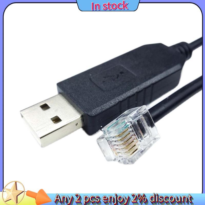 ในสต็อก-USB To Rj11 Rj12 6P4C อะแดปเตอร์ Serial Control สาย EQMOD สําหรับ - Mount Pc Connect สําหรับ