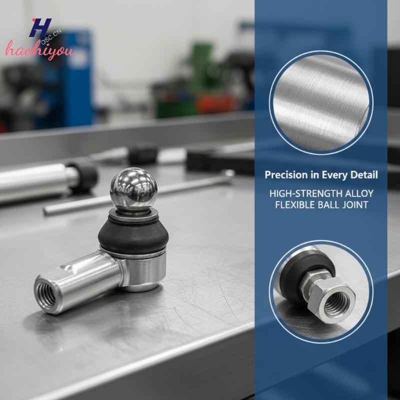 <haohiyou> Ball Head Joint Rod End Bearing M5 M6 M8 M10 มุมขวา Easy Assembly CS8 CS10 CS13 CS16 สําห
