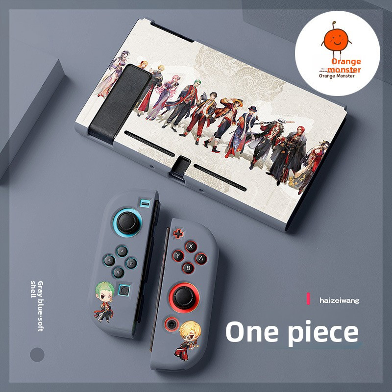 Nintendo Switch / Switch OLED Luffy & Zoro เคสป้องกัน TPU แบบนุ่มชิ้นเดียว ราคา ถูกที่สุด ดีลบีเคเค แกลเลอรีภาพที่ 5