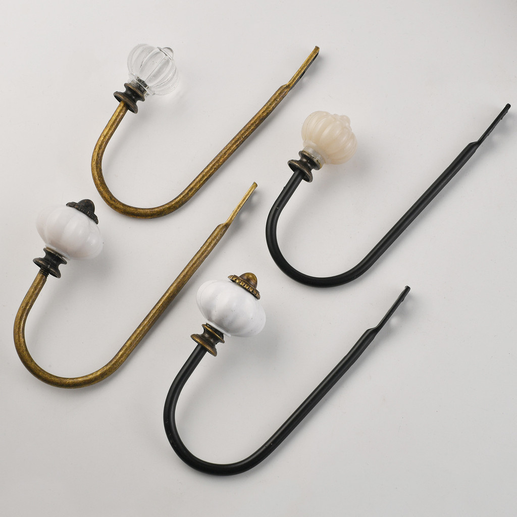 Simple U-รูปคริสตัลผ้าม่านตะขอแขวนผนังHook hook Wall hook hook hook hook hook hook hook hook hook ho