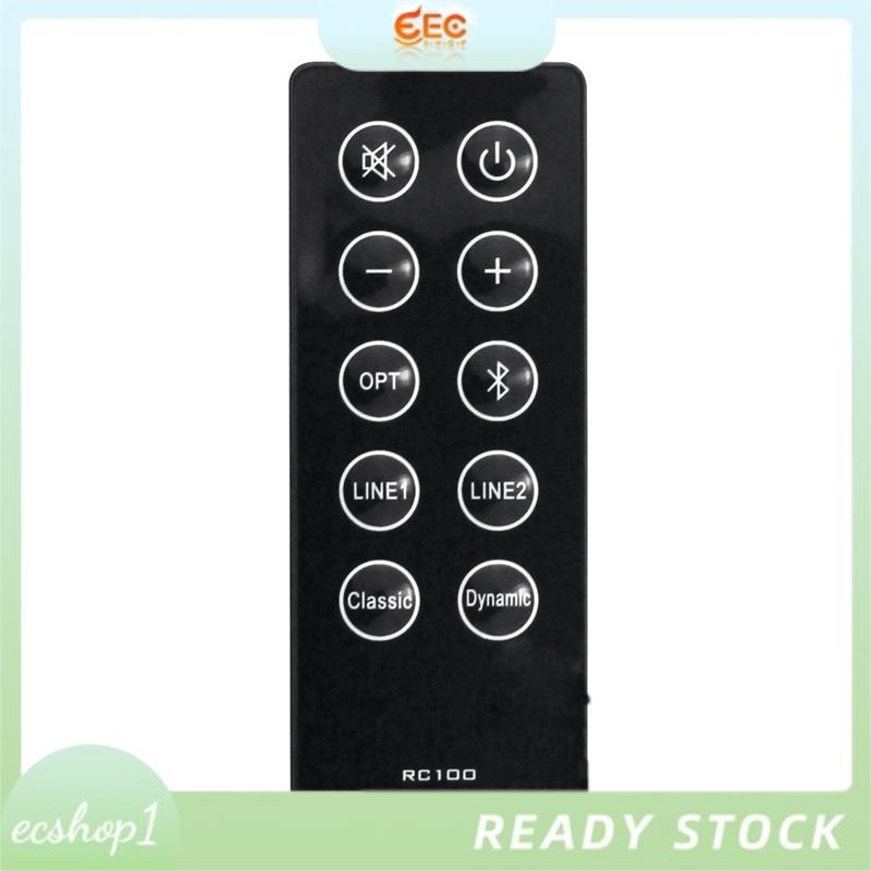 [ecshop1.ph] เปลี่ยน RC10D RC100 รีโมทคอนโทรลสําหรับ R2000DB Soundbar Powered Bluetooth Bookshelf ลํ