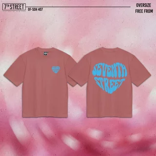 เสื้อโอเวอร์ไซส์ 7th Street ผ้า Cotton เบอร์ 20 เส้นใยcotton100% ระบายความร้อนดีมาก ผ้าหนาอยู่ทรง แพทเทิร์นสไตล์ยุค90...