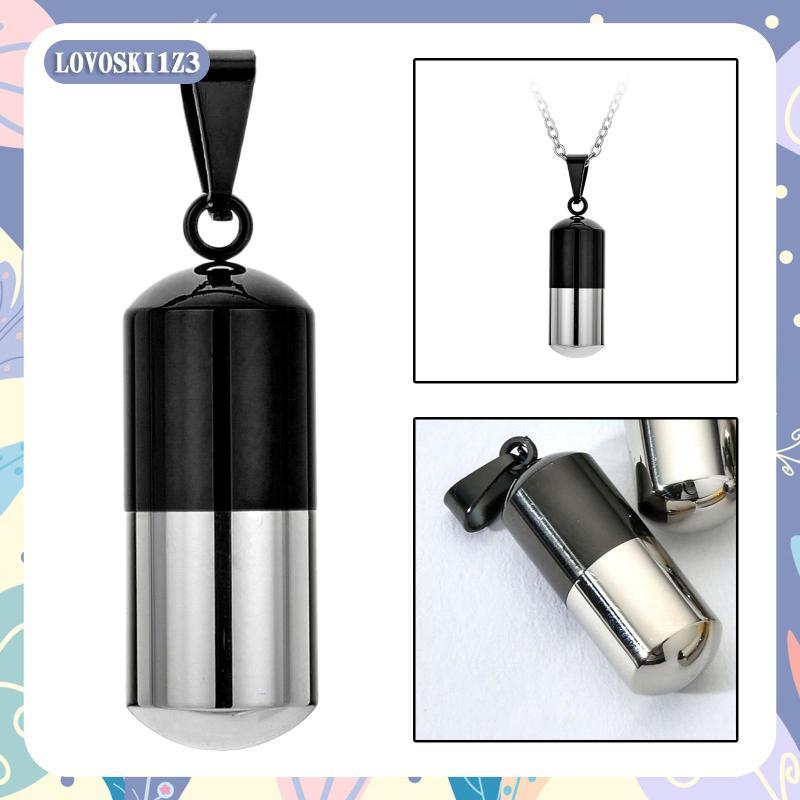 สร้อยคอย่อยาแบบ Vial และ Urn สำหรับเก็บเถ้า