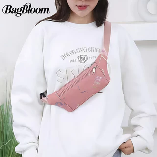 (พร้อมส่ง)กระเป๋าคาดอก คาดเอว ผ้าไนล่อน เนื้อผ้าดี กันน้ำได้ สไตล์เกาหลี