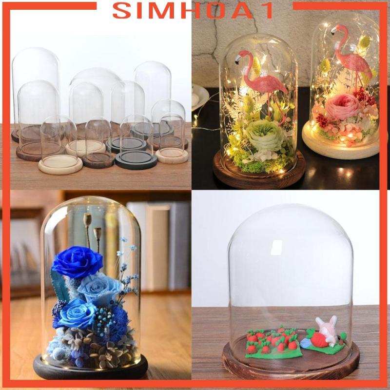 [Simhoa1] Cloche ของเล่นโดม Jar Terrarium f/ Store Garden Miniature ภูมิทัศน์เครื่องประดับ