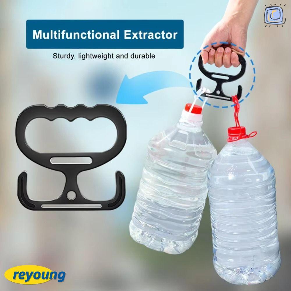 ที่จับถุงของชํา REYOUNG, ด้ามจับสะดวก Ergonomic Design Holder Handle Carrier, แบบพกพาอเนกประสงค์ Anti Pinch Handle Secure Grip Handle Holder Carrier ร้านขายของชําช้อปปิ้ง