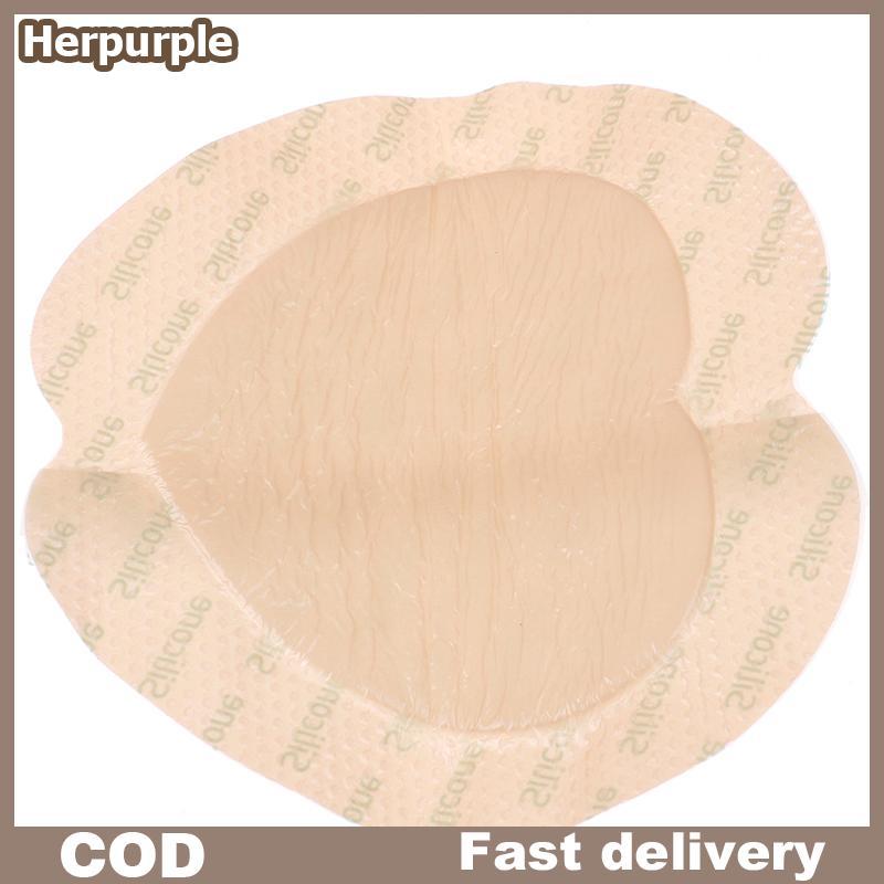 Herpurple 1 ชิ้นซิลิโคน Wound Patch Bedsore Dressing Patch สําหรับความดัน Ulcer TH