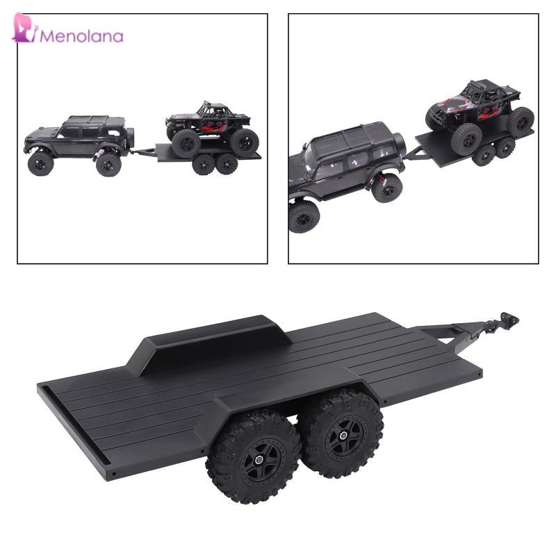 [Menolana] 1/18 RC Trailer RC Crawler อุปกรณ์เสริม Scale อุปกรณ์เสริม Utility Trailer พร้อม