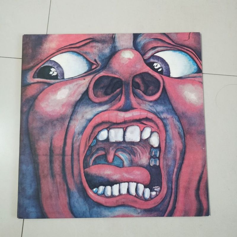 King Crimson King Crimson King Crimson 40 ซม. แผ่นเสียงไวนิล LP1981 ต้นฉบับญี่ปุ่นรุ่น Dismantled p