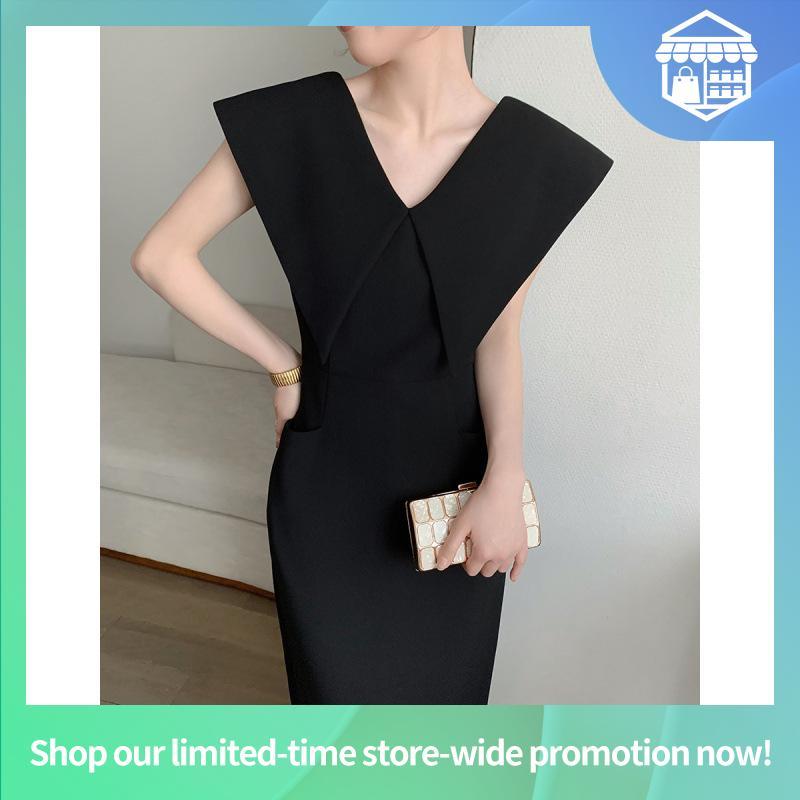 【ฮิตสุดๆ】 D99 Collar Dress เดรสสาวอวบ Muenfun
