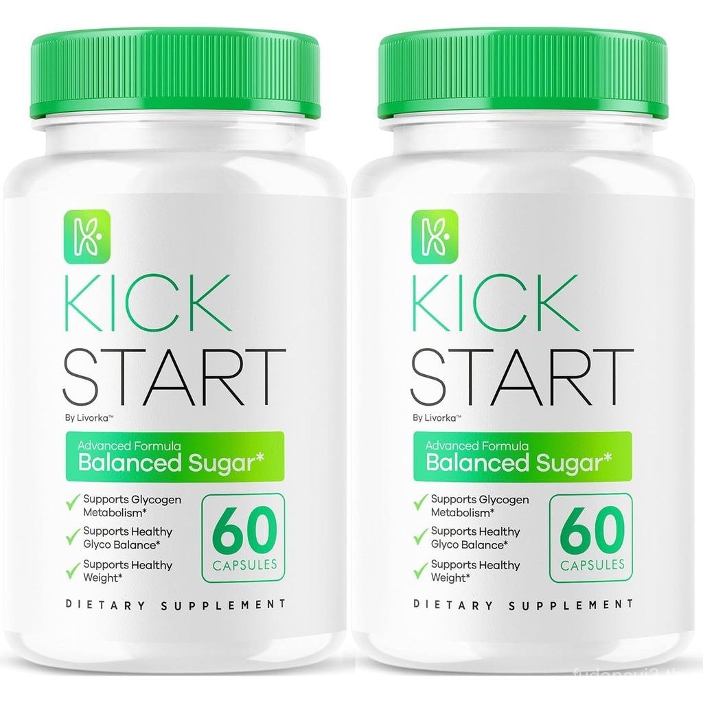(2 แพ็ค) Kick Start Glyco Optimizer Capsules, Kick Start Glycol อาหารเสริมเม็ดรองรับ Premium - สูตรข
