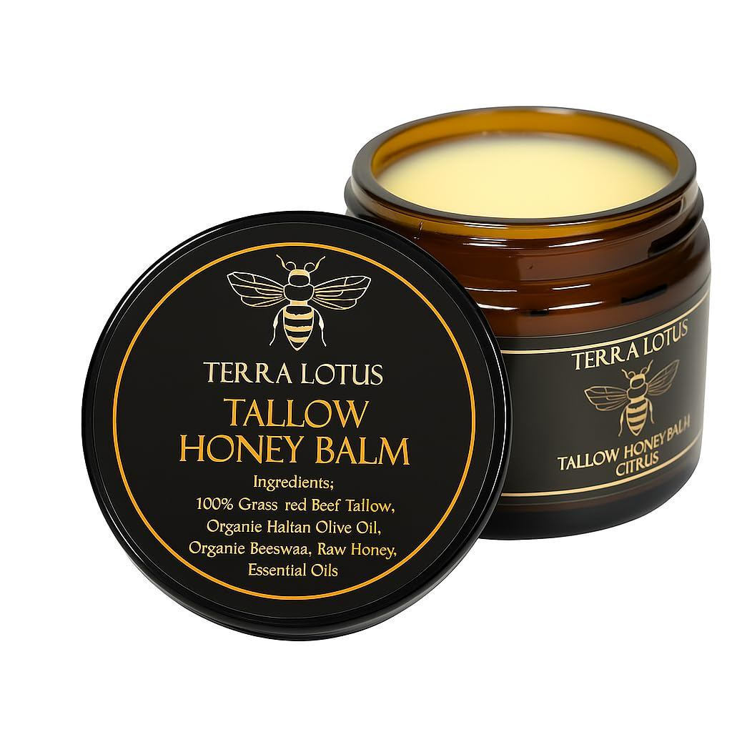 BeefTallowfor, BeefTallowfor, Honey-Free, Fragrance-Free, Moisturizing, Face and Body, 2 ออนซ์
