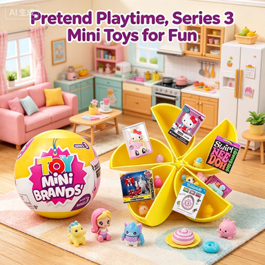 Zuru Mini Brands 5 Surprise Toy Mystery Capsule Miniature แบรนด์สะสมของเล่น Surprise Egg