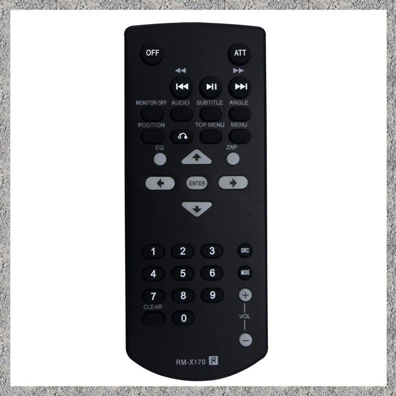 RM-X170 รีโมทคอนโทรลเปลี่ยน Media Receiver XAV-AX5500 XAV-AX7000 XAV-AX3200 XAV-AX210 XAV-AX8100 XAV