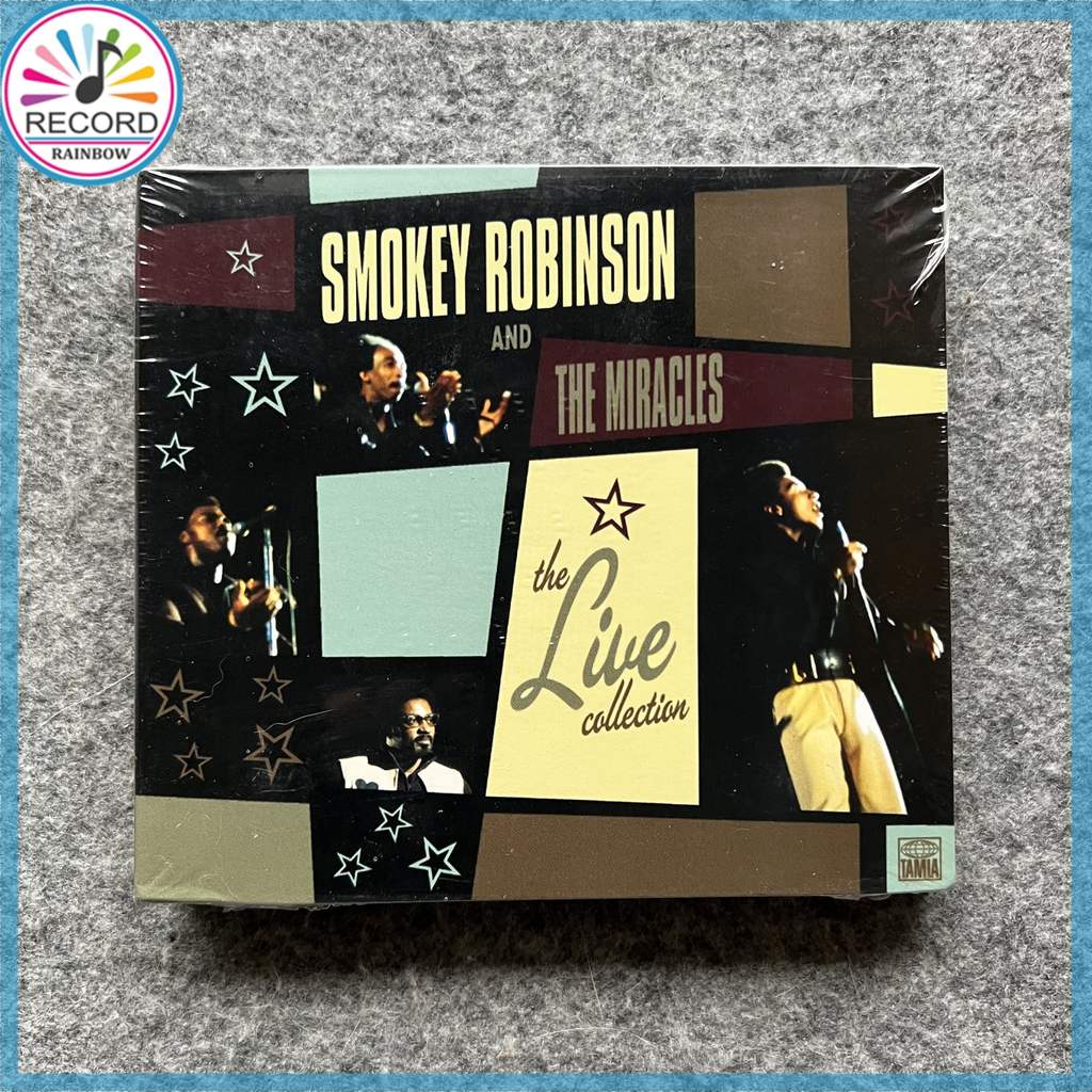 Smokey Robinson The Live Collection Original CD Album [Sealed] Brand New 1Z03205 -TH2