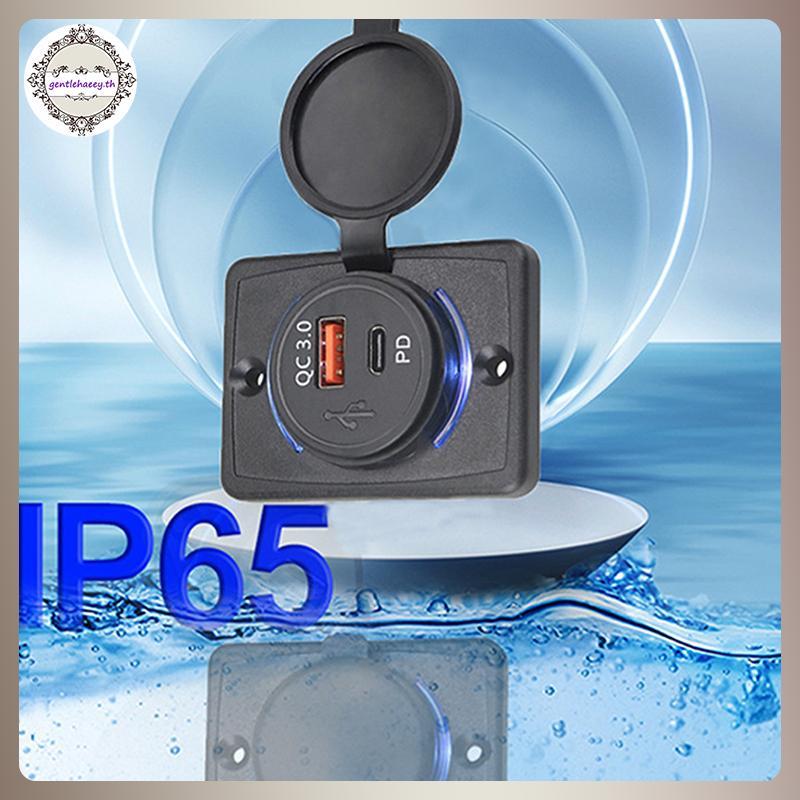 GG B21PD QC + PD/ B21 A + C 3.1A Car Charger Dual USB อะแดปเตอร์ทรงกลมกันน้ํา Soaet Power อะแดปเตอร์