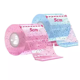 Luo-Meng DIY Craft Pinch ของเล่นทํา Blowable Bubble เทป Non-marking กาวสองหน้านํากลับมาใช้ใหม่สีสูง Stiy เทปนาโน Nice
