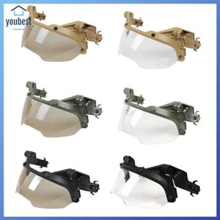 หมวกกันน็อคปรับได้ กันลม พลิกเป็นหน้ากากครึ่งหน้า สำหรับทั้ง…