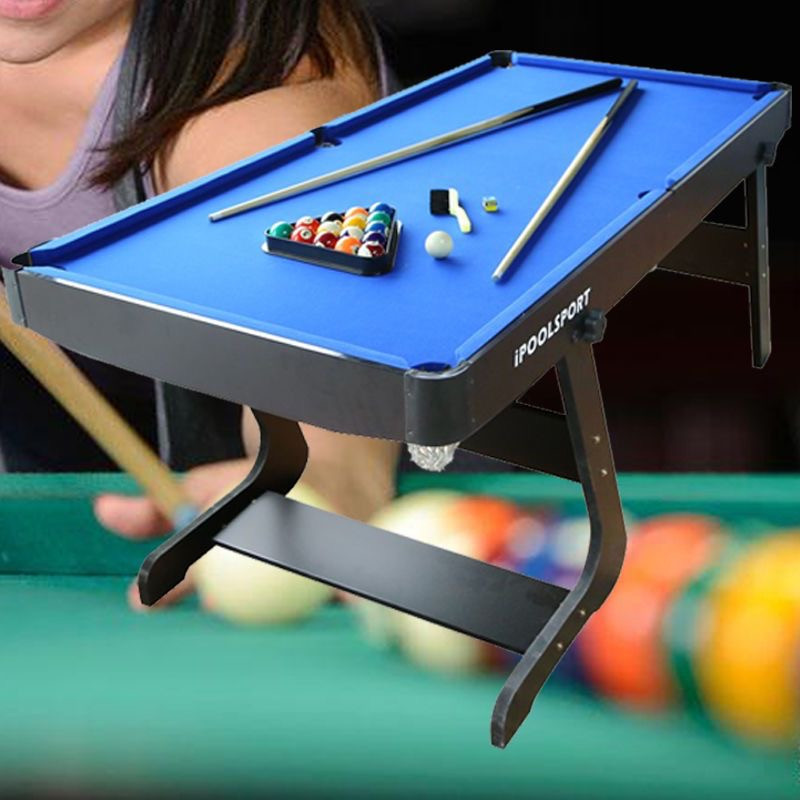 Ready Stock💓💓142cm Pool Table Snooker Table Meja Pool Meja Snooker Adjustable Foldable Game Billiard