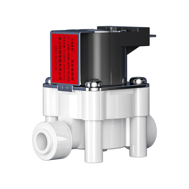 วาล์วน้ำเข้า-น้ำเสีย DC24V สำหรับเครื่องกรองน้ำ ขนาดท่อ 2 หุน วาล์วล้างคอปเปอร์ อะไหล่เครื่องกรองน้ำ