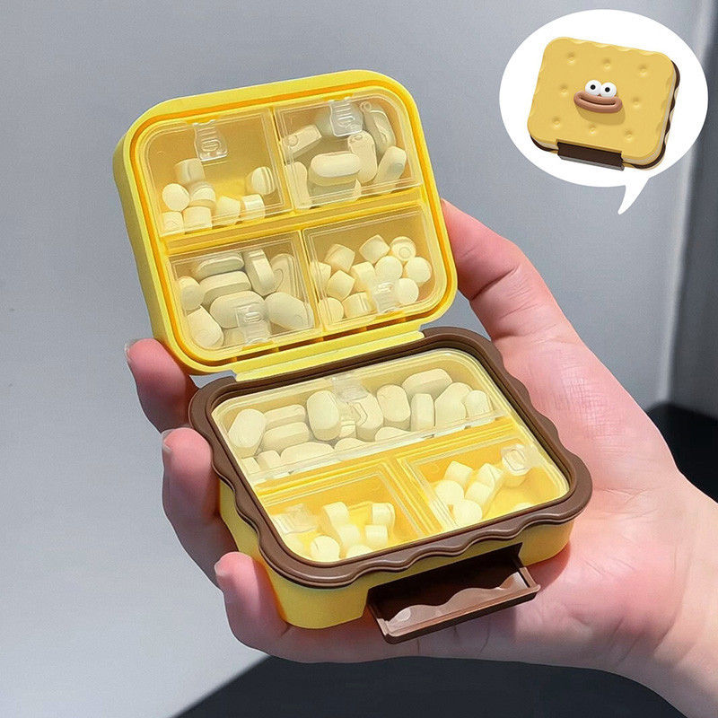 กล่องบรรจุภัณฑ์ยาปิดผนึกกล่องยาขนาดเล็กแบบพกพากล่องเก็บยา ราคา ถูกที่สุด ดีลบีเคเค แกลเลอรีภาพที่ 9