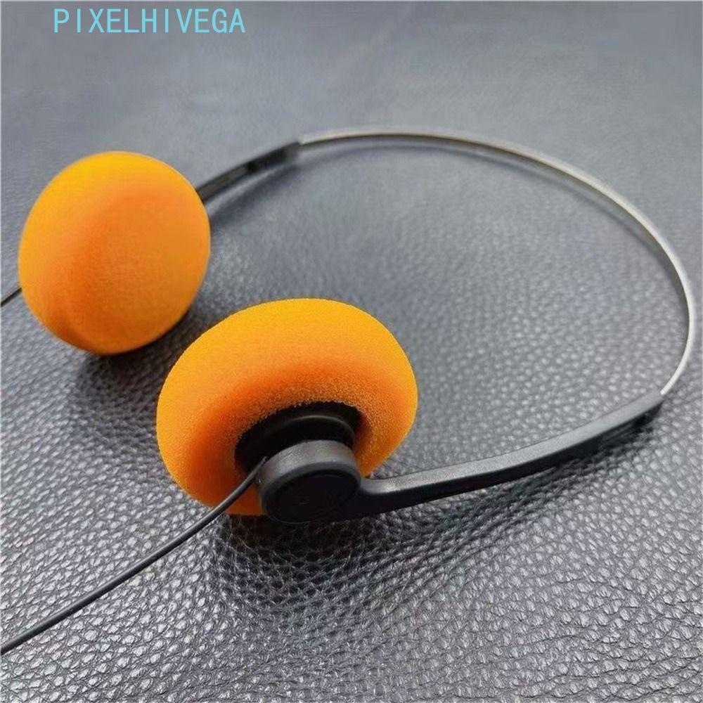 PIXELHIVEGA Underwire Headphone, Over Ear Vintage Retro Feelings Headphone, Fashion Wired 80s 90s 3.
