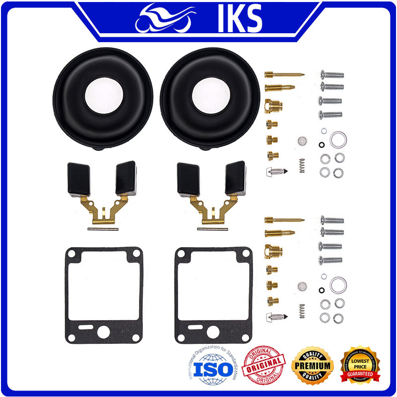 สําหรับ yamaha Virago 1100 XV1100 1986 1987 คาร์บูเรเตอร์ Carb Rebuild ชุดซ่อม