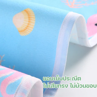 ผ้ารองกันน้ำเด็ก ผ้ารองฉี่เด็ก 70*120CM กันน้ำและระบายอากาศ หนาไม่ยับง่าย ผ้ารองเปลี่ยนผ้าอ้อม