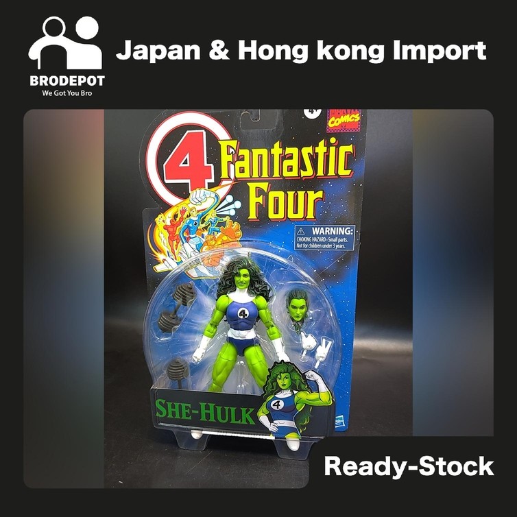 [Ready stock] HASBRO Marvel Legends Fantastic Four She-Hulk