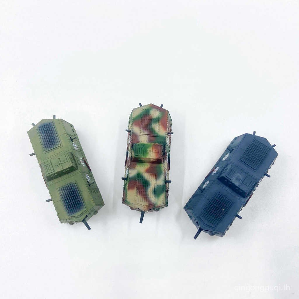 T Tank World Handheld War German A7V Tank Moving Fortress 1/144 Scale สําเร็จรูปรุ่นพร้อมสต็อก