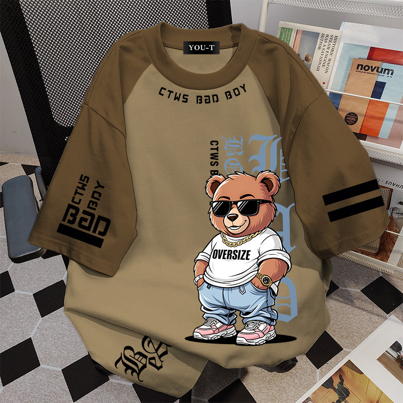 🌷Su.Tee🌷 สื้อยืด oversize เสื้อแฟชั่น เกาหลี โคตรนุ่ม ผ้าคอตตอน ลาย 